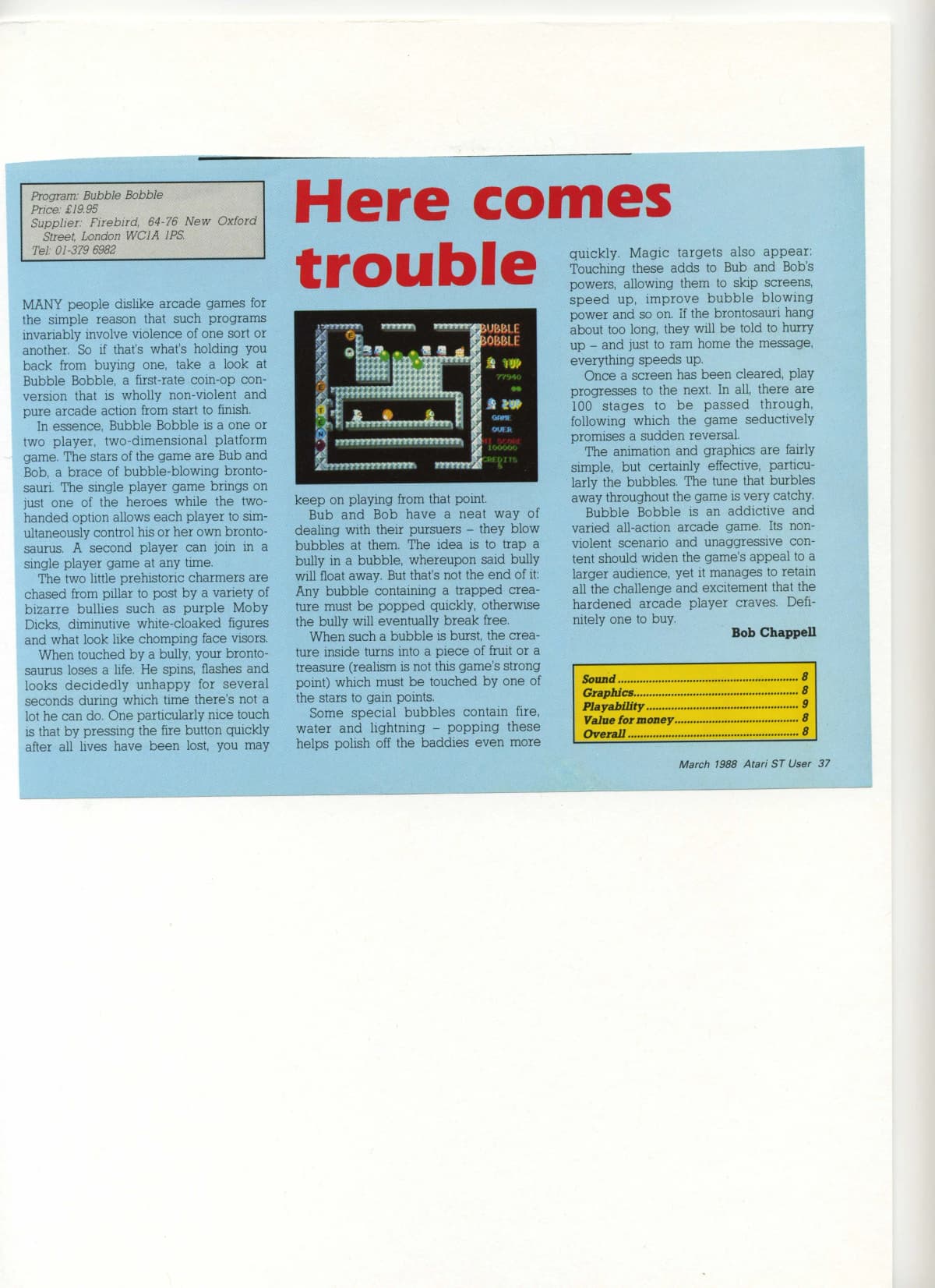 Bubble Bobble screenshot 5