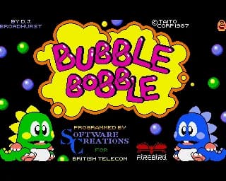 Bubble Bobble screenshot 1