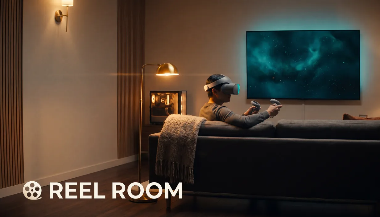 A Reel Room virtual theatre environment